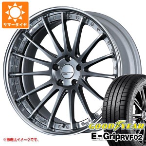 サマータイヤ 245/40R19 98W XL グッドイヤー エフィシエントグリップ RVF02 SSR エグゼキューター CV04 8.0-19 タイヤホイール4本セット