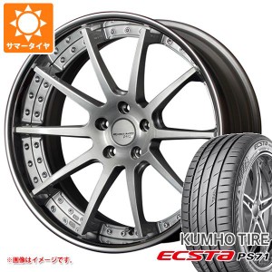 サマータイヤ 245/40R19 98Y XL クムホ エクスタ PS71 SSR エグゼキューター CV01 8.0-19 タイヤホイール4本セット