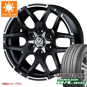 ハイエース 200系用 サマータイヤ ブリヂストン デューラー H/L850 215/70R16 100H マッドヴァンス04 6.5-16 タイヤホイール4本セット