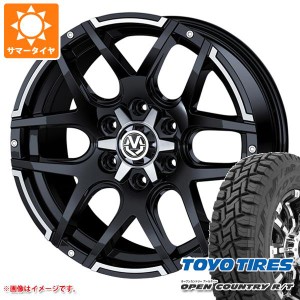 ハイエース 200系用 サマータイヤ トーヨー オープンカントリー R/T 215/70R16 100Q ブラックレター マッドヴァンス04 6.5-16 タイヤホイ