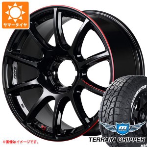 ランドクルーザー プラド 150系用 サマータイヤ モンスタ テレーングリッパー 265/60R18 114T XL ホワイトレター レイズ グラムライツ 57