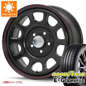 サマータイヤ 215/65R16 98H グッドイヤー エフィシエントグリップ RVF02 MLJ デイトナ SS 新型デリカD5対応 7.0-16 タイヤホイール4本セ