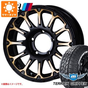 ジムニー用 サマータイヤ モンスタ テレーングリッパー 175/80R16 91S ホワイトレター SSR ディバイド FT 5.5-16 タイヤホイール4本セッ