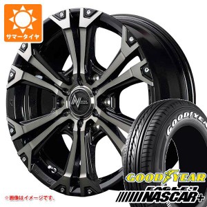 ハイエース 200系用 サマータイヤ グッドイヤー イーグル ＃1 ナスカープラス 215/60R17C 109/107R ホワイトレター ナイトロパワー ジャ