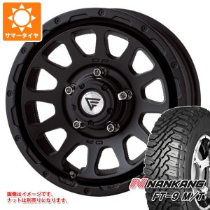 ジムニー用 サマータイヤ ナンカン FT-9 M/T 175/80R16 91S ホワイトレター デルタフォース オーバル 5.5-16 タイヤホイール4本セット