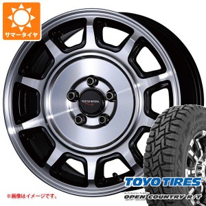 ライズ用 サマータイヤ トーヨー オープンカントリー R/T 215/70R16 100Q ブラックレター クリムソン ホクトレーシング 零式-S 6.5-16 タ