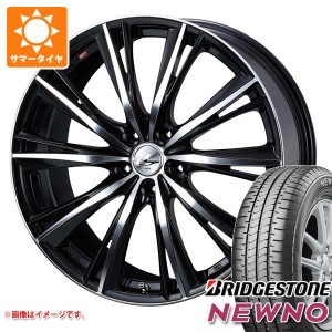 サマータイヤ 215/45R18 93W XL ブリヂストン ニューノ レオニス WX 7.0-18 タイヤホイール4本セット