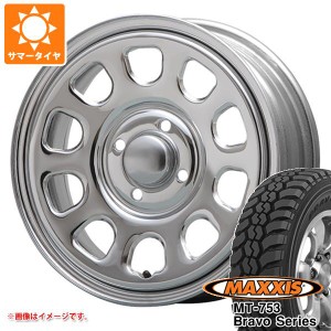 ハイゼットトラック S500系用 サマータイヤ マキシス MT-753 ブラボーシリーズ 185R14C 102/100Q 8PR ブラックサイドウォール MLJ デイト