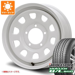 ジムニー用 サマータイヤ ブリヂストン デューラー H/L850 175/80R16 91S MLJ デイトナ SS 5.5-16 タイヤホイール4本セット