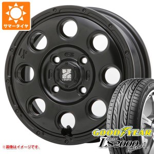 サマータイヤ 165/55R14 72V グッドイヤー イーグル LS2000 ハイブリッド2 MLJ エクストリームJ KK03 4.5-14 タイヤホイール4本セット