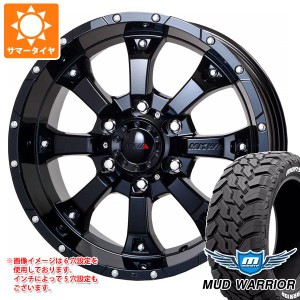 ハイラックス 120系用 サマータイヤ モンスタ マッドウォーリアー LT265/65R17 120/117Q ホワイトレター MKW MK-46 8.0-17 タイヤホイー