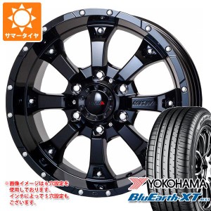 デリカD5用 サマータイヤ ヨコハマ ブルーアースXT AE61 215/70R16 100H MKW MK-46 7.0-16 タイヤホイール4本セット