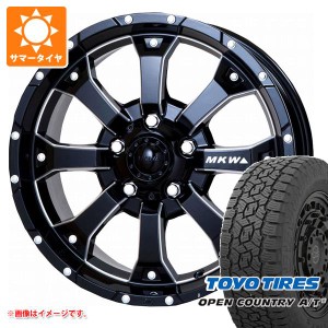 ジムニー用 サマータイヤ トーヨー オープンカントリー A/T3 175/80R16 91S MKW MK-46 M/L+ 5.5-16 タイヤホイール4本セット