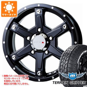 ジムニー用 サマータイヤ モンスタ テレーングリッパー 175/80R16 91S ホワイトレター MKW MK-56 5.5-16 タイヤホイール4本セット