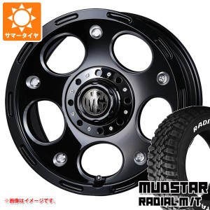 ジムニー JB64W用 サマータイヤ マッドスター ラジアル M/T 215/70R16 100T ホワイトレター クリムソン MG デーモン 5.5-16 タイヤホイー