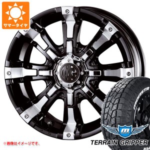 ランドクルーザー プラド 150系用 サマータイヤ モンスタ テレーングリッパー 265/65R17 116T XL ホワイトレター クリムソン MG ビースト