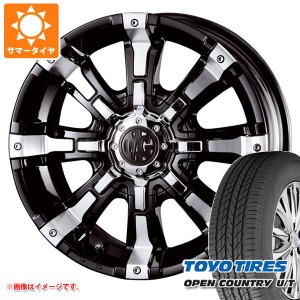 ハイエース 200系用 サマータイヤ トーヨー オープンカントリー U/T 215/70R16 100H クリムソン MG ビースト 7.0-16 タイヤホイール4本セ