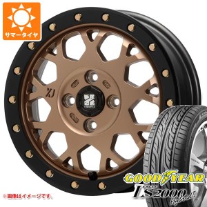 サマータイヤ 165/55R14 72V グッドイヤー イーグル LS2000 ハイブリッド2 MLJ エクストリームJ XJ04 4.5-14 タイヤホイール4本セット