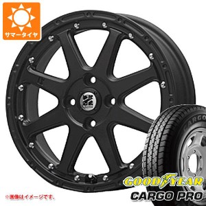 キャリイ DA16T用 サマータイヤ グッドイヤー カーゴ プロ 165/80R14 91/90N (165R14 6PR相当) MLJ エクストリームJ 4.5-14 タイヤホイー