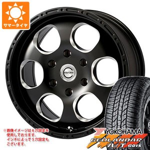 サマータイヤ 215/65R16 98H ヨコハマ ジオランダー A/T G015 ブラックレター ブラッドストック ワンピース 7.0-16 タイヤホイール4本セ