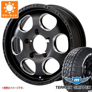 5本セット ジムニー用 サマータイヤ モンスタ テレーングリッパー 175/80R16 91S ホワイトレター ブラッドストック ワンピース 5.5-16 タ