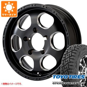 ジムニー JB64W用 サマータイヤ トーヨー オープンカントリー R/T 215/70R16 100Q ブラックレター ブラッドストック ワンピース 5.5-16 