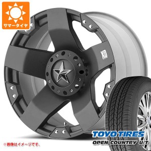 ランドクルーザー プラド 150系用 サマータイヤ トーヨー オープンカントリー U/T 265/65R17 112H KMC XD775 ロックスター 8.0-17 タイヤ