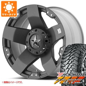 サマータイヤ 35x12.50R17 LT 121Q ヨコハマ ジオランダー M/T G003 KMC XD775 ロックスター 8.0-17 タイヤホイール4本セット