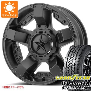 サマータイヤ 265/70R17 116H XL グッドイヤー ラングラー AT サイレントトラック アウトラインホワイトレター KMC XD811 ロックスター2 