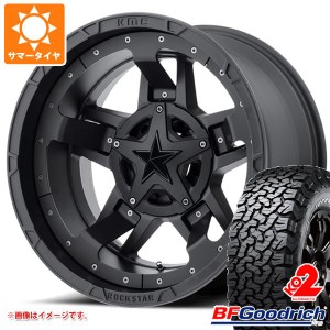 5本セット ジープ ラングラー JK/JL系用 サマータイヤ BFグッドリッチ オールテレーン T/A KO2 LT285/55R20 117/114T ブラックレター KMC