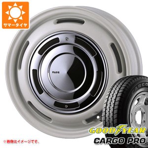 キャリイ DA16T用 サマータイヤ グッドイヤー カーゴ プロ 165/80R14 97/95N (165R14 8PR相当) クリムソン ディーンクロスカントリー 4.5