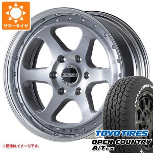 ハイエース 200系用 サマータイヤ トーヨー オープンカントリー A/T EX 215/70R16 100H ホワイトレター エセックス EL 2P 6.5-16 タイヤ