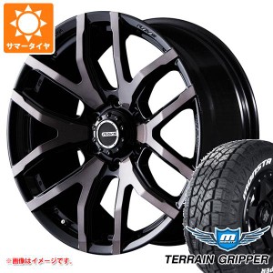 5本セット FJクルーザー 10系用 サマータイヤ モンスタ テレーングリッパー 265/70R17 115T ホワイトレター レイズ デイトナ FDX F6 8.0-