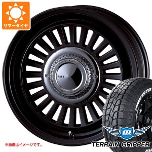 ランドクルーザー プラド 150系用 サマータイヤ モンスタ テレーングリッパー 265/65R17 116T XL ホワイトレター クリムソン ディーン カ