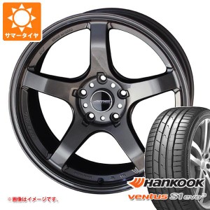 サマータイヤ 215/40R18 89Y XL ハンコック ベンタス S1 エボ3 K127 AME トレーサーGT-V 8.5-18 タイヤホイール4本セット