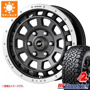 FJクルーザー 10系用 サマータイヤ BFグッドリッチ オールテレーンT/A KO2 LT265/70R17 121/118S ホワイトレター ワーク クラッグ T-グラ