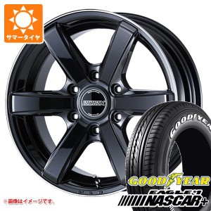 ハイエース 200系用 サマータイヤ グッドイヤー イーグル ＃1 ナスカープラス 215/60R17C 109/107R ホワイトレター エセックス EC 6.5-17