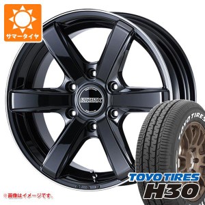 ハイエース 200系用 サマータイヤ トーヨー H30 225/50R18 C 107/105R ホワイトレター エセックス EC 7.5-18 タイヤホイール4本セット