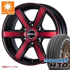 ハイエース 200系用 サマータイヤ トーヨー H30 215/60R17 C 109/107R ホワイトレター エセックス EC 6.5-17 タイヤホイール4本セット