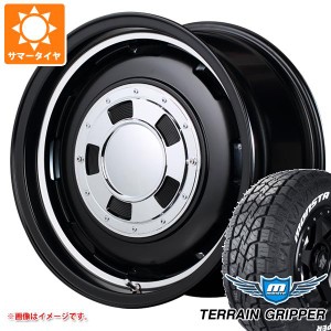 FJクルーザー 10系用 サマータイヤ モンスタ テレーングリッパー LT285/70R17 121/118R ホワイトレター ガルシア シスコ 8.0-17 タイヤホ