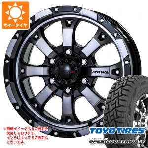 サマータイヤ 215/70R16 100Q トーヨー オープンカントリー R/T ブラックレター MKW MK-46 7.0-16 タイヤホイール4本セット