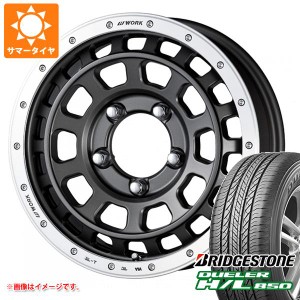 5本セット ジムニー用 サマータイヤ ブリヂストン デューラー H/L850 175/80R16 91S ワーク クラッグ T-グラビック 5.5-16 タイヤホイー