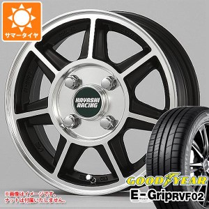 サマータイヤ 155/65R14 75H グッドイヤー エフィシエントグリップ RVF02 ハヤシレーシング ハヤシストリート SF 5.0-14 タイヤホイール4