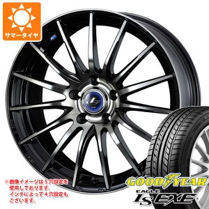 サマータイヤ 185/55R15 82V グッドイヤー イーグル LSエグゼ レオニス ナヴィア 05 5.5-15 タイヤホイール4本セット