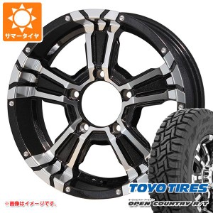 ジムニー JB64W用 サマータイヤ トーヨー オープンカントリー R/T 215/70R16 100Q ブラックレター ナイトロパワー クロスクロウ 5.5-16 