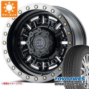 ランドクルーザー プラド 150系用 サマータイヤ トーヨー オープンカントリー U/T 265/65R17 112H ブラックライノ エイブラムス 8.5-17 