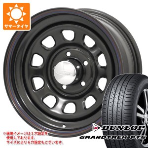 デリカD5用 サマータイヤ ダンロップ グラントレック PT5 225/70R16 103H デイトナズ 7.0-16 タイヤホイール4本セット