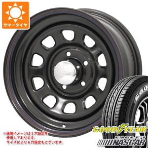 NV350キャラバン E26用 2024年製 サマータイヤ グッドイヤー イーグル ＃1 ナスカー 215/65R16C 109/107R ホワイトレター デイトナズ 6.5