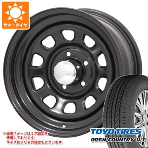 ハイエース 200系用 サマータイヤ トーヨー オープンカントリー U/T 215/70R16 100H デイトナズ 6.5-16 タイヤホイール4本セット