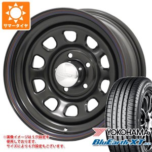 ハイエース 200系用 サマータイヤ ヨコハマ ブルーアースXT AE61 215/70R16 100H デイトナズ 6.5-16 タイヤホイール4本セット